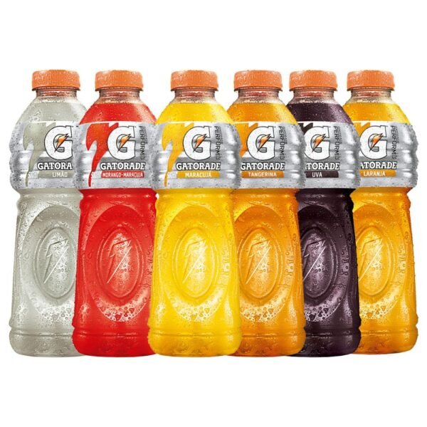 Garrafa Isotônico 500ml Com 6 Unidades Gatorade- Sabores