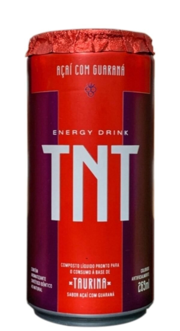Energetico TNT Açai com guarana Lata 269ml pack com 24 unidades